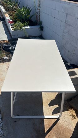 IKEA gaming desk, beige
