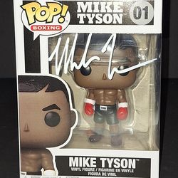 🔥 Mike Tyson Autographed Funko Beckett COA🔥