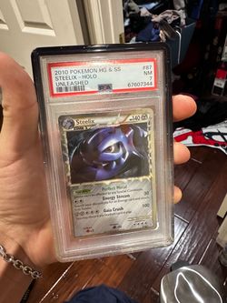 PSA 7 Steelix Holo 2010 Pokemon Unleashed #87