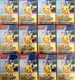 Pokemon 30th Celebration Anniversary Booster Bundle