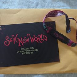 Still Available: GA+ Sick New World Ticket w/ Wristband