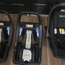 Graco Infant Car Seat  with extra base
