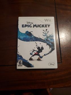 Wii  DISNEY EPIC MICKEY
