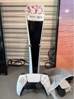 Sony PlayStation 5 Slim Home Console White & Black Wi-Fi HDMI USB Controller, and camera!