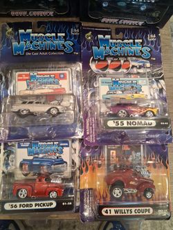 Muscle machines and police cars