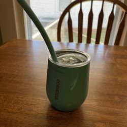 Corkcicle Insulated Cup With Lid And Straw