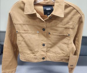 Women's Vans Raynes Crop Tru-Brown Sugar Jacket Size Small