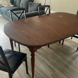 Solid Wooden Dining Table