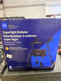 Medline Superlight Rollator Walker