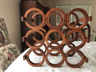 Beautiful Wooden Wine Rack