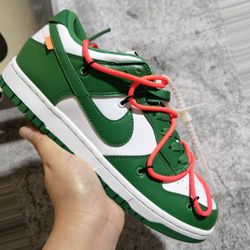 Nike Dunk Low Off White Pine Green 42