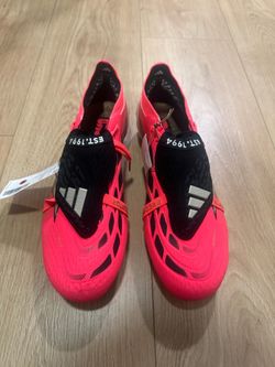 NEW adidas Predator Elite FT FG Coral Blaze Cleats Size 9