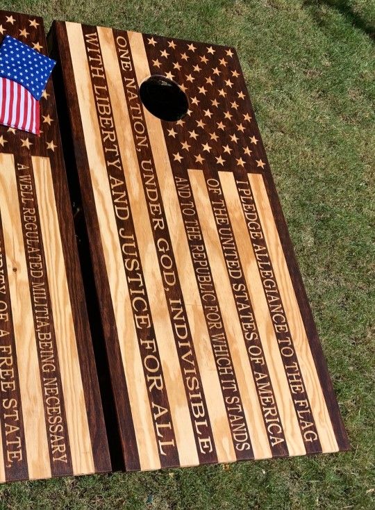 Custom Cornhole Boards! Back By Popular Demand!
