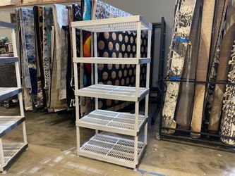 Light Grey Garage Storage Racking - 5 Tier