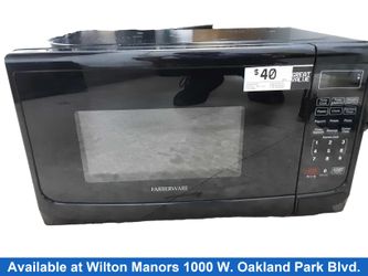 Farberware Fmo07abtbka Black Countertop Microwave