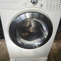 LG Tromm Dryer with Storage Base