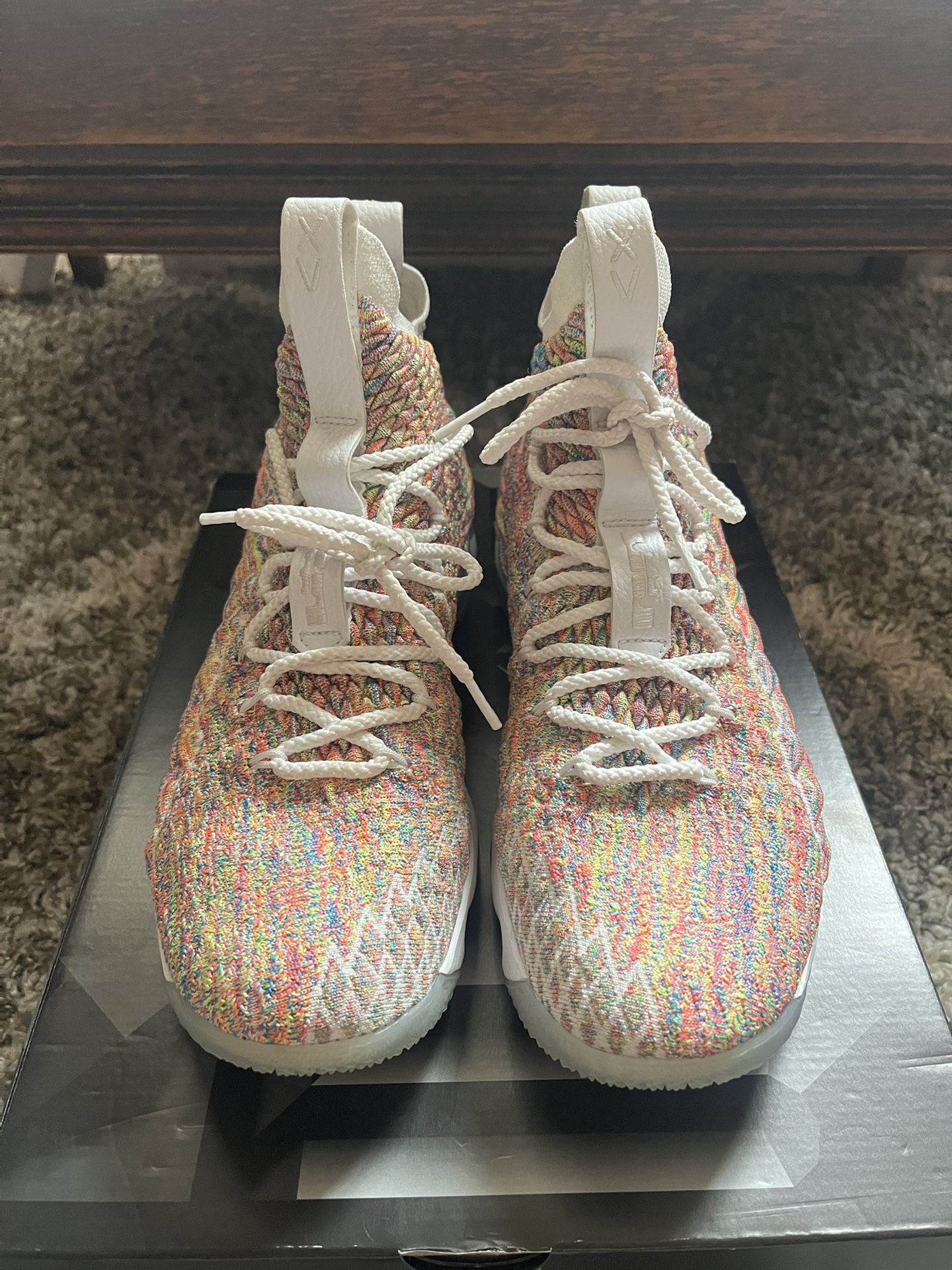 LeBron 15 fruity pebbles