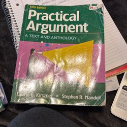 Practical argument 5th Edition