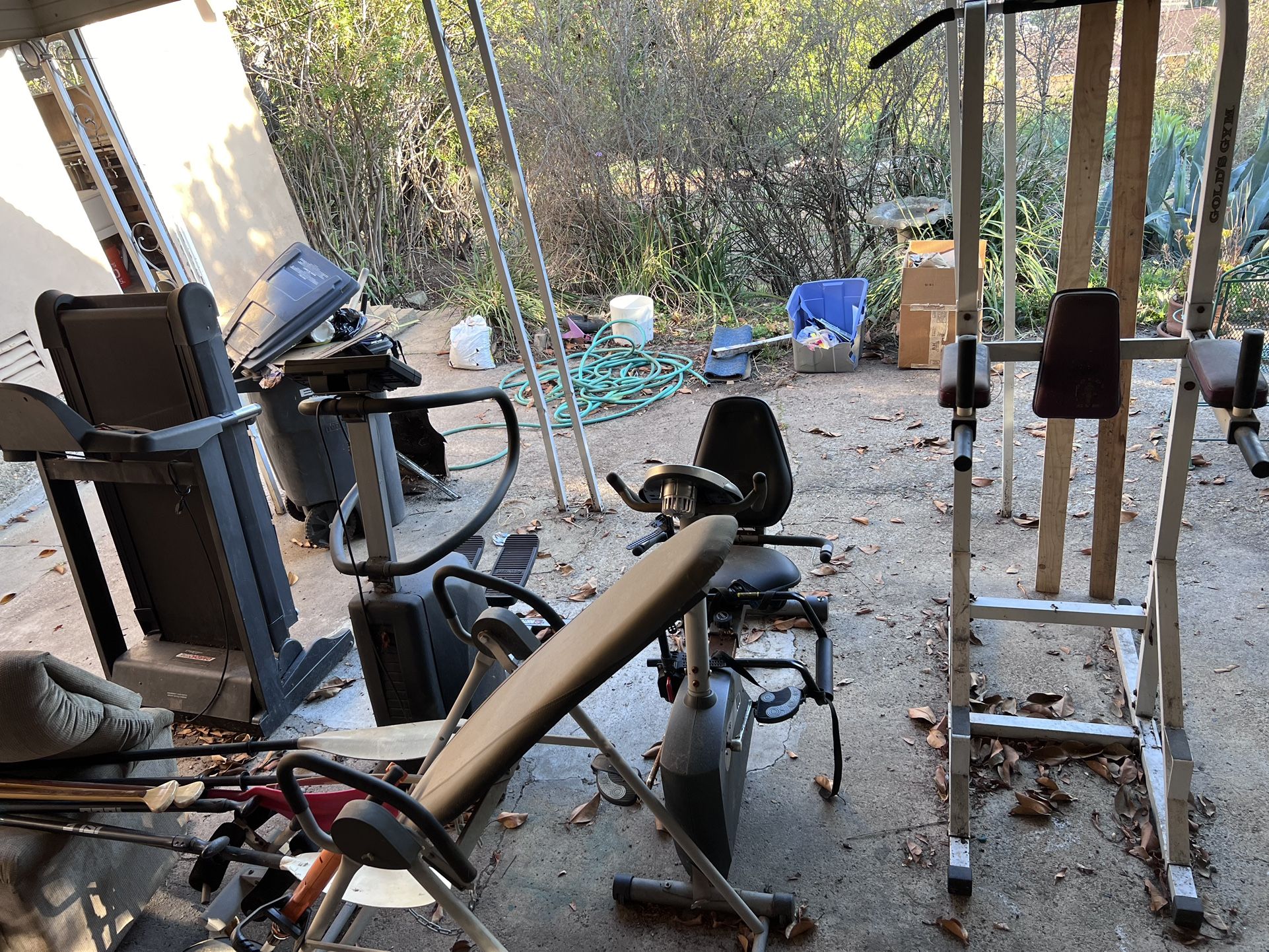 Old Exercise Equipment