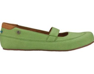 Brand new Mozo women's Fab Canvas, green size 7