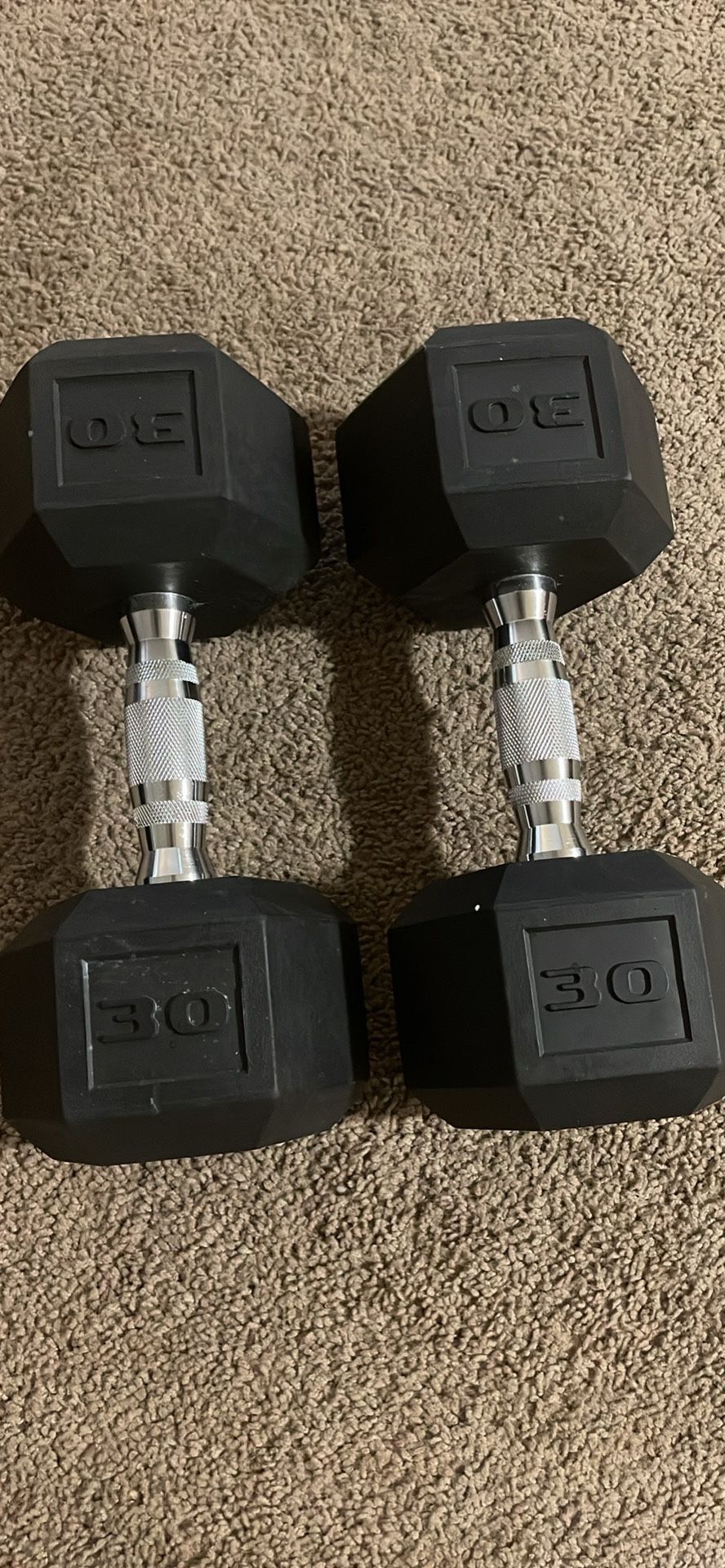 30lbs Dumbbells