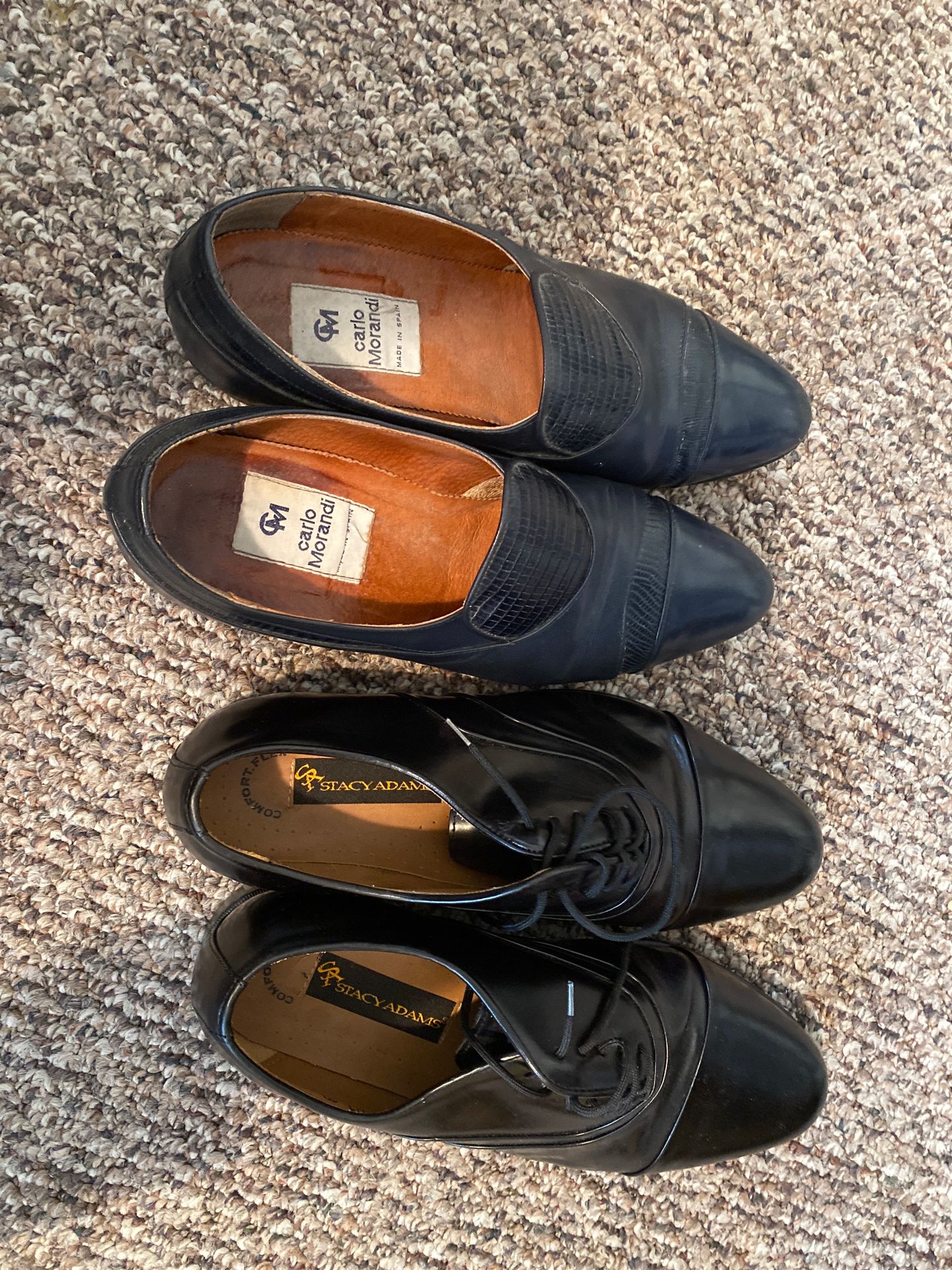 Carlo Morandi & Stacy Adams shoes -size -10