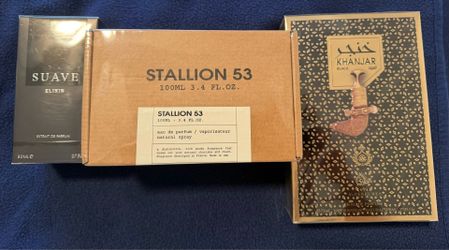 Lote de 3 lociones árabes originales
