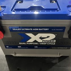 Car Battery Deep Cycle. 