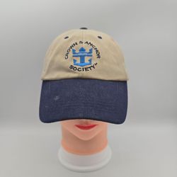 Royal CaribbeanCrown &Anchor Society Adjustable StrapbackHat. 8