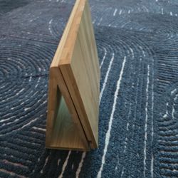Bamboo Triangle Book Holder Stand – Perfect for Your Reading Nook – Ideal Gifts for Readers