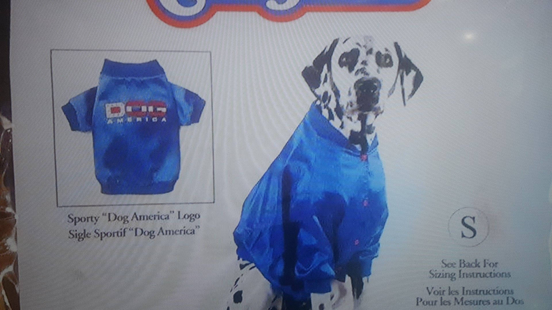 Cozy Pet, small (Satin Jacket, Dog America)