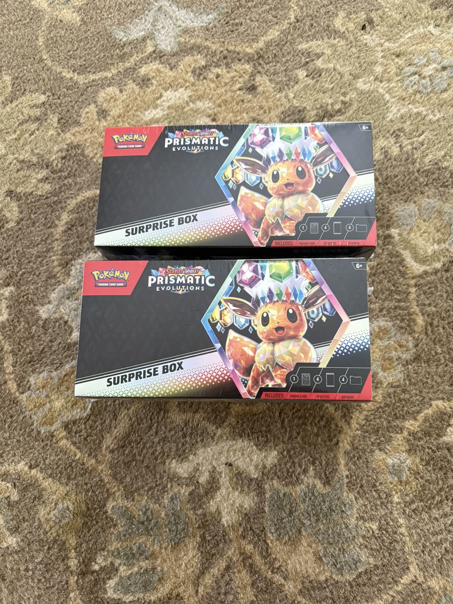 Pokemon TCG Prismatic Evolutions Suprise Box