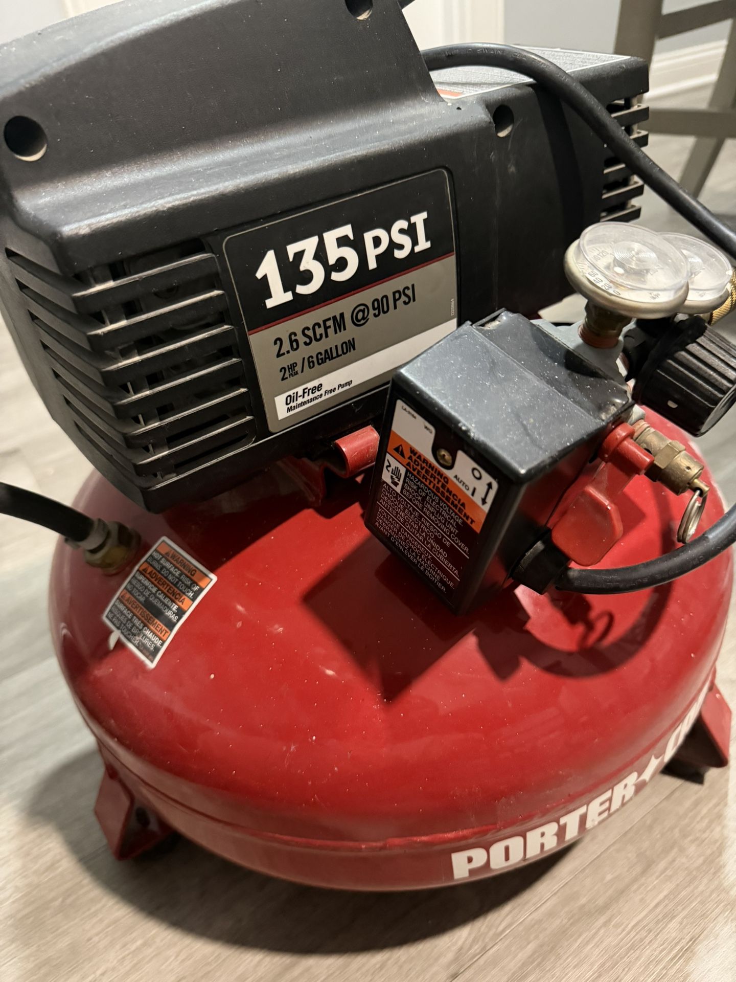 Air Compressor With Air Host