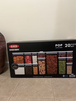 Oxo 20 Piece Pop Container Set Brand New