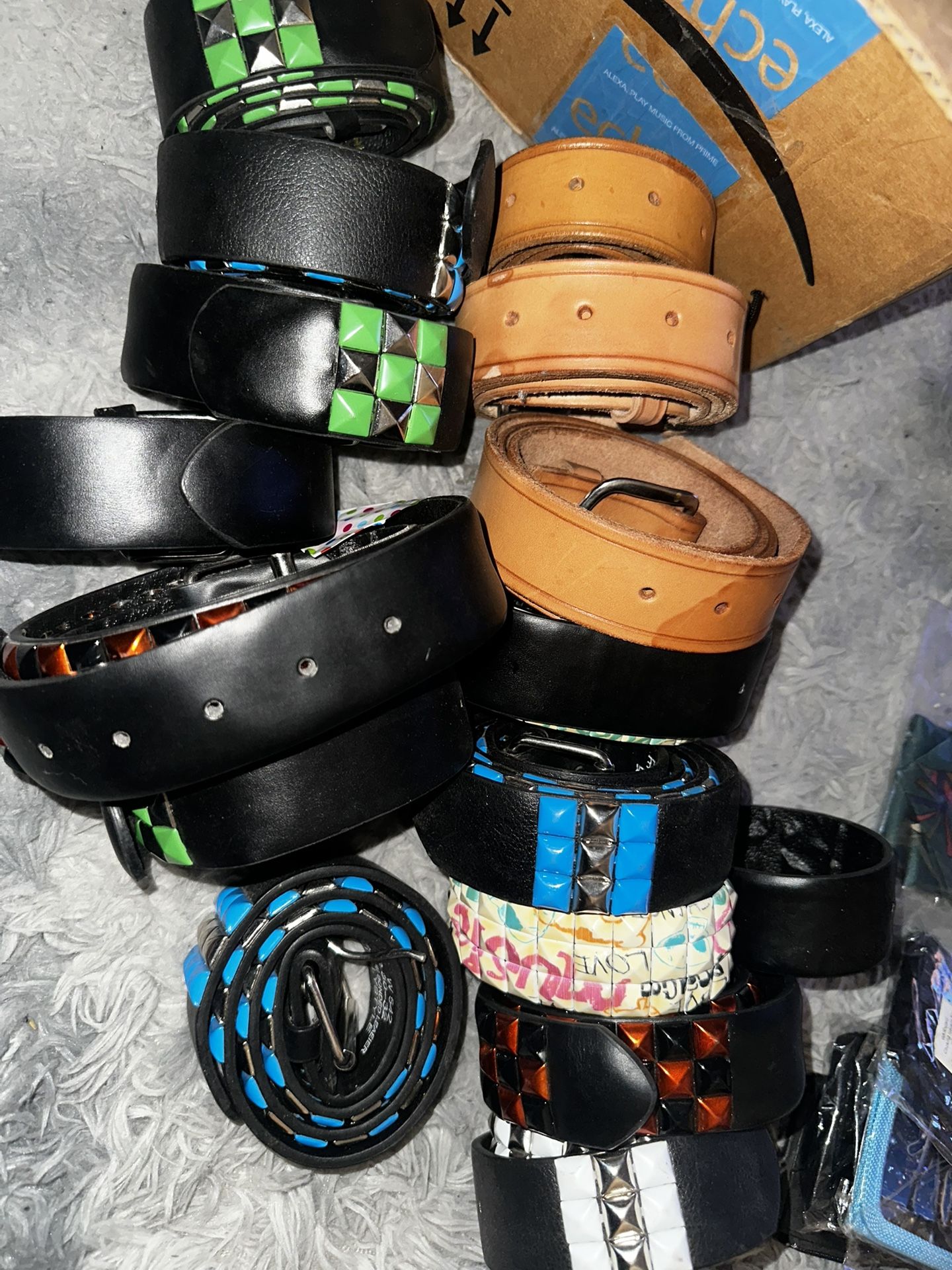 Belts Wallets Neck Ties