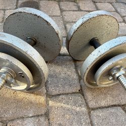 225 Pound Dumbbell Curl Bars