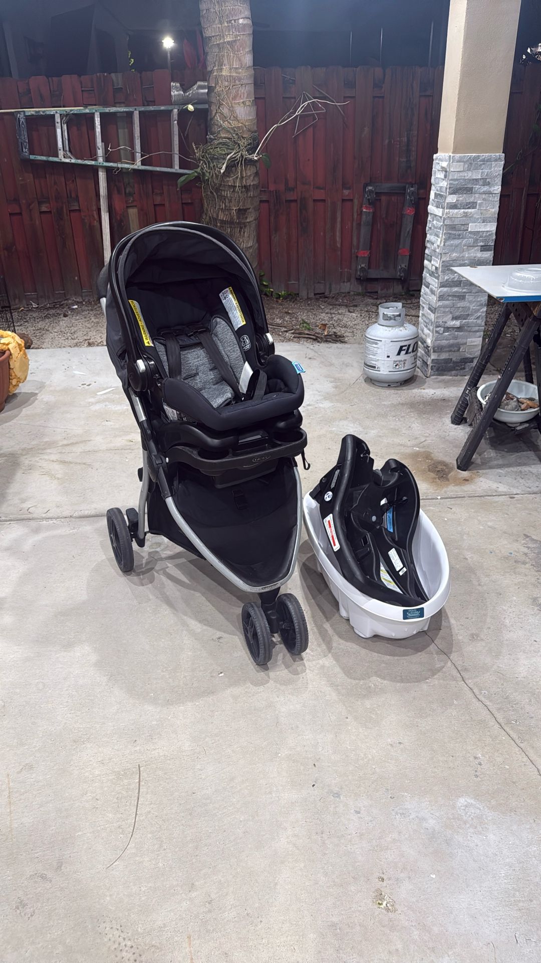 Baby Stroller And Car Seat