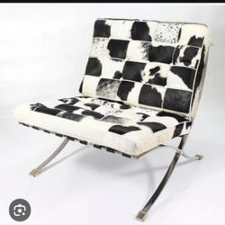 Cowhide Barcelona Chairs(3) 