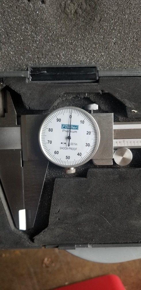 12" Caliper By Fowler Premium (Shock Proof)