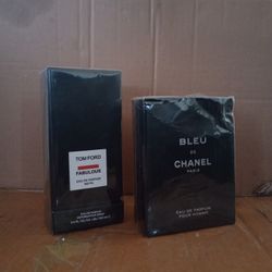 Tom Ford, Bleu Chanel  3.4Oz (TAKE BOTH $90)