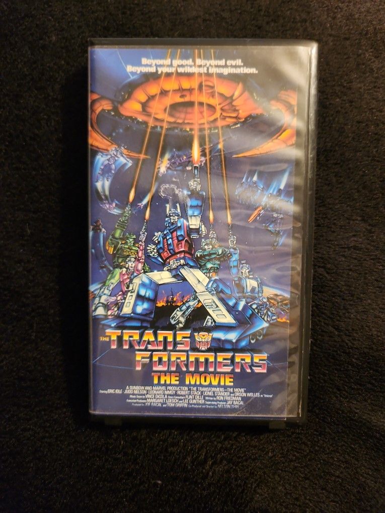 Transformers The Movie VHS 1999 Release