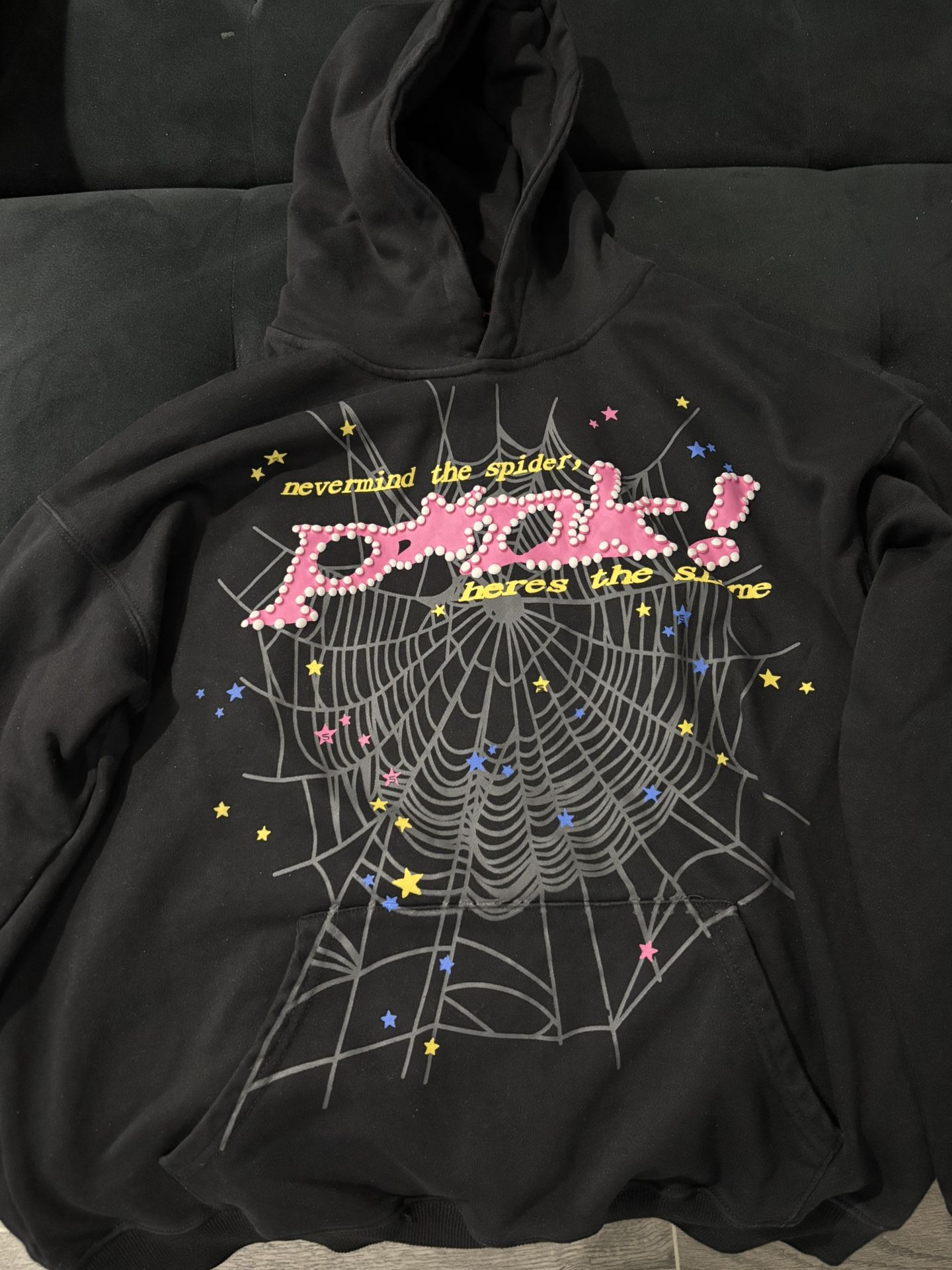 Small Black Spider Hoodie