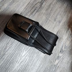 Radio Leather Holder For Duty Belt 