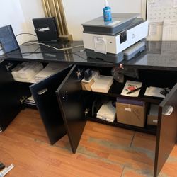 Credenza Home Organized Or Office.