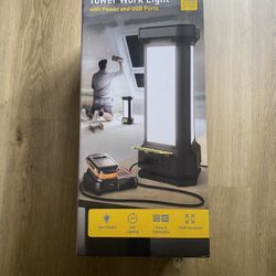 New Koda 9000 Lumens LED Work Light With USB Port Charger