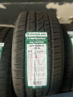 235-45R18 rockblade brand new tires🛞