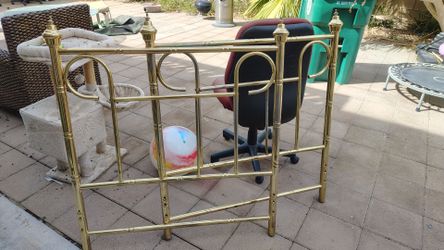 Golden headboard both 45 each 25