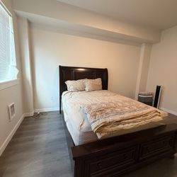 Ashley New Queen bed