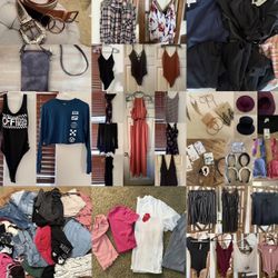 Womens XS/S Clothing And Accessories New Most Clothes With Tags Others Like New 