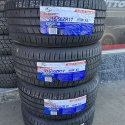215 50 17 New Set Of Tires 